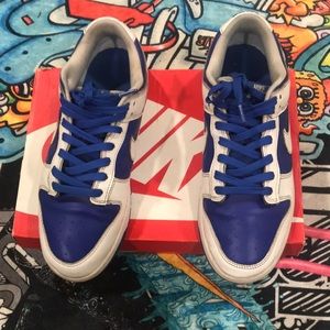 Racers Blue Dunks